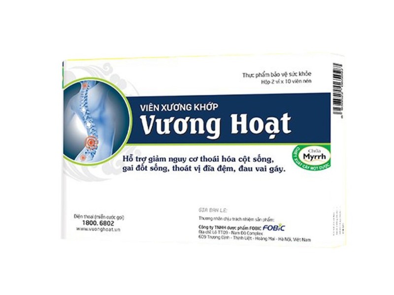 Viên Xương Khớp Vương Hoạt (20 viên/hộp)